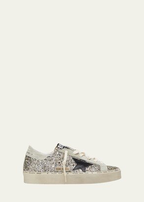 Hi Star Low-Top Glitter Court Sneakers