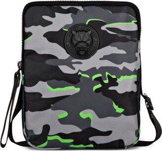 Boston camouflage-print crossbody bag