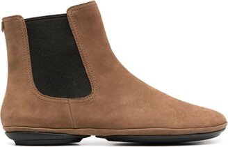 Right Nina suede ankle-boots