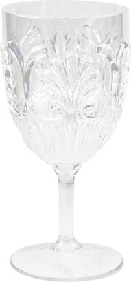 Le Cadeaux Fleur Melamine Wine Glass