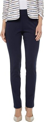 Krazy Larry Pull-On Skinny Pants (Navy) Women's Casual Pants