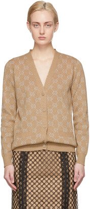 Beige Fine Cotton Cardigan