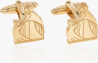 Metal Cufflinks - Gold