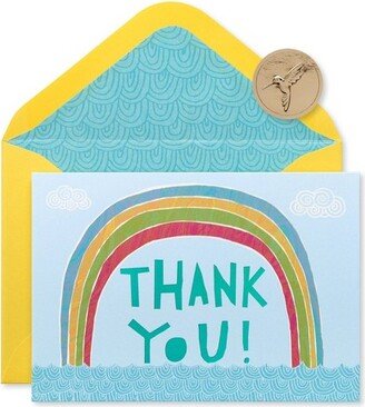 Thank You Card Rainbow - PAPYRUS