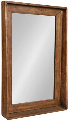 Basking Wall Mirror with Shelf