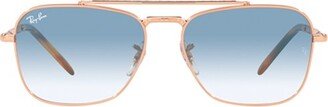 Caravan Square Frame Sunglasses