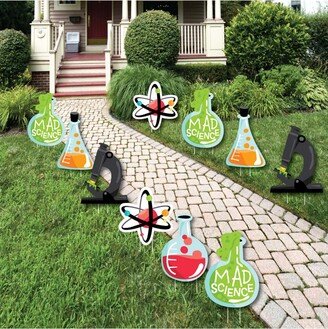 Big Dot Of Happiness Scientist Lab - Beaker Lawn Decor - Outdoor Party Yard Decor - 10 Pc
