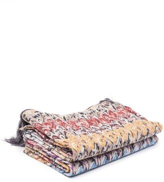 Bethany fine-knit blanket
