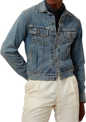 Men's Indigo Denim Trucker Jacket