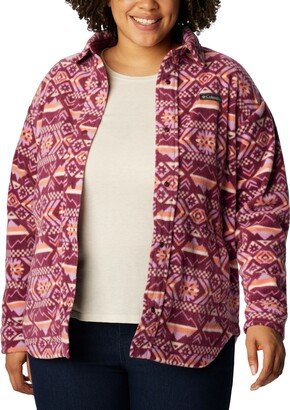 Plus Size Benton Springs Long-Sleeve Shirt Jacket