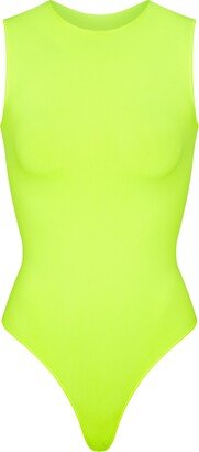 ESSENTIAL BODYSUITS Essential Crew Neck Sleeveless Bodysuit | Highlighter