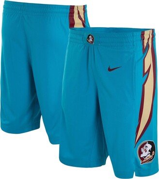 Men's Turquoise Florida State Seminoles Alternative Replica Performance Basketball Shorts