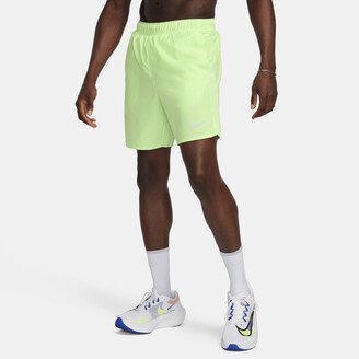 Men's Challenger Dri-FIT 7 Brief-Lined Running Shorts in Green