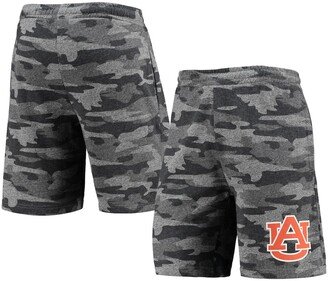 Men's Concepts Sport Charcoal, Gray Auburn Tigers Camo Backup Terry Jam Lounge Shorts - Charcoal, Gray