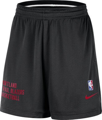 Portland Trail Blazers Men's NBA Mesh Shorts in Black