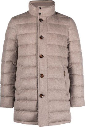 Padded High-Neck Coat