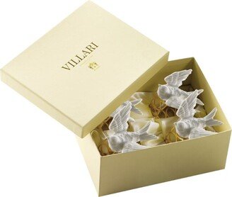 Villari Dove Napkin Rings (Set Of 4)