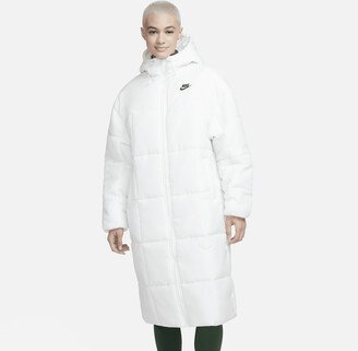 Women's Sportswear Classic Puffer Therma-FIT Loose Hooded Parka in White