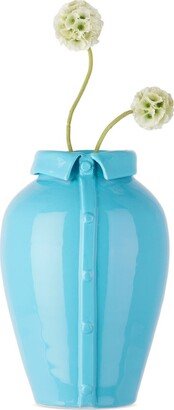 Lola Mayeras Blue Shirt Vase