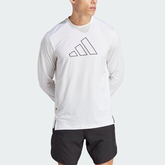 Men's Train Icons Small Logo Long Sleeve Training Tee