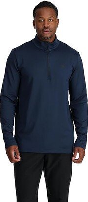 Prospect 1/2 Zip (True Navy) Men's Clothing