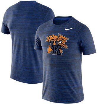 Men's Royal Kentucky Wildcats Big and Tall Historic Logo Velocity Performance T-shirt