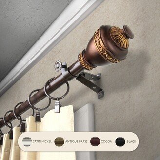 InStyleDesign Leeland Adjustable Curtain Rod 13/16 inch dia.