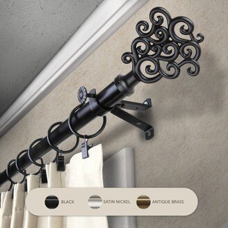 InStyleDesign Flood Adjustable Curtain Rod 13/16 inch dia.