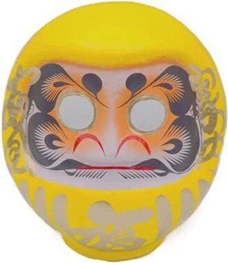 From Japan Lucky Item Daruma Takasaki Yellow