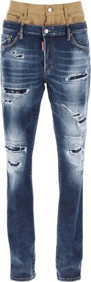 Dsquared2 Medium Ripped Wash Skinny Twin Pack Jeans