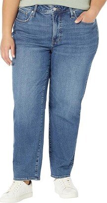 Plus Cozy Brushed Stretch Perfect Vintage Jeans in Manorford Wash (Manorford Wash) Women's Jeans