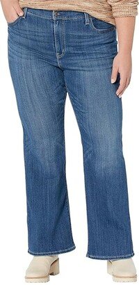 Levi's(r) Womens High-Rise Flare (Medium Indigo Worn In) Women's Jeans