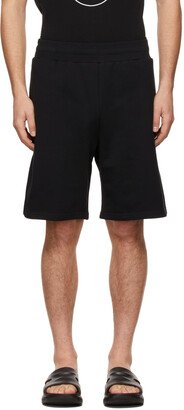 Black Logo Patch Shorts