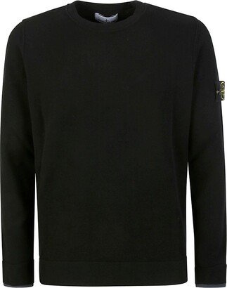 Compass Patch Crewneck Jumper-AA