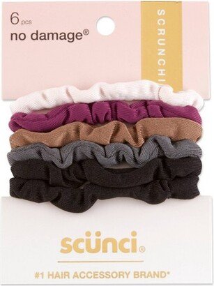 Everyday & Active Super Soft Elastic Hair Ties - 6pk