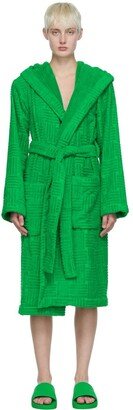 Green Cotton Bathrobe