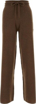 Melange Chocolate Wool Blend Parole Pant