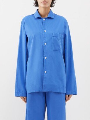 Organic-cotton Poplin Pyjama Shirt-AA