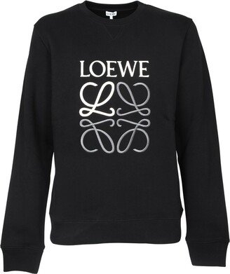 Anagram Logo Long-Sleeved Sweatshirt