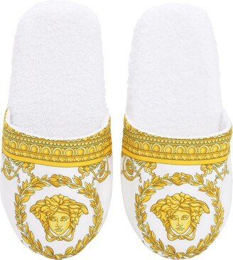 Barocco & Robe cotton slippers