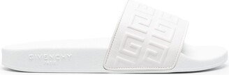 embossed 4G motif slides