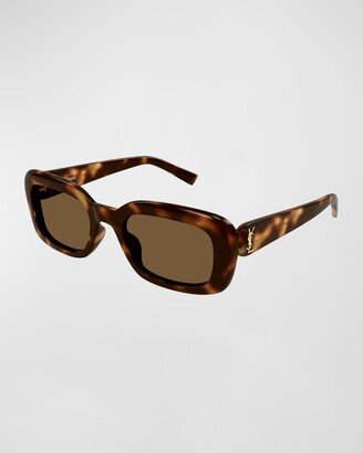 Acetate Rectangle Sunglasses