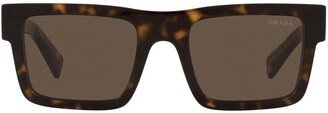 Prada Eyewear Rectangular-Frame Sunglasses-AA