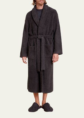 Unisex Cozy Chic Shawl-Collar Skull Robe