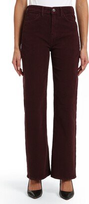 Victoria Super High Waist Wide Leg Corduroy Pants