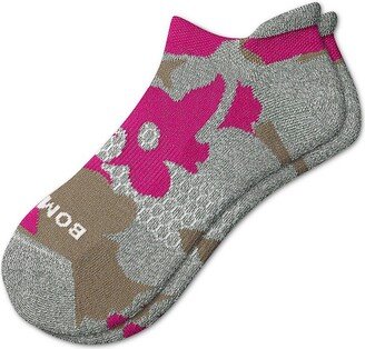 Floral Camo Ankle Socks