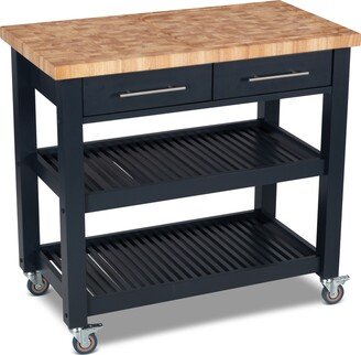 Pro Chef Work Station Natural All Wood