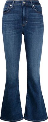 Lilah washed bootcut jeans-AA