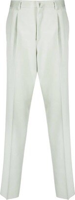 Pressed-Crease Tailored Trousers-AK