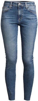 Farah High-Rise Stretch Skinny Ankle Jeans